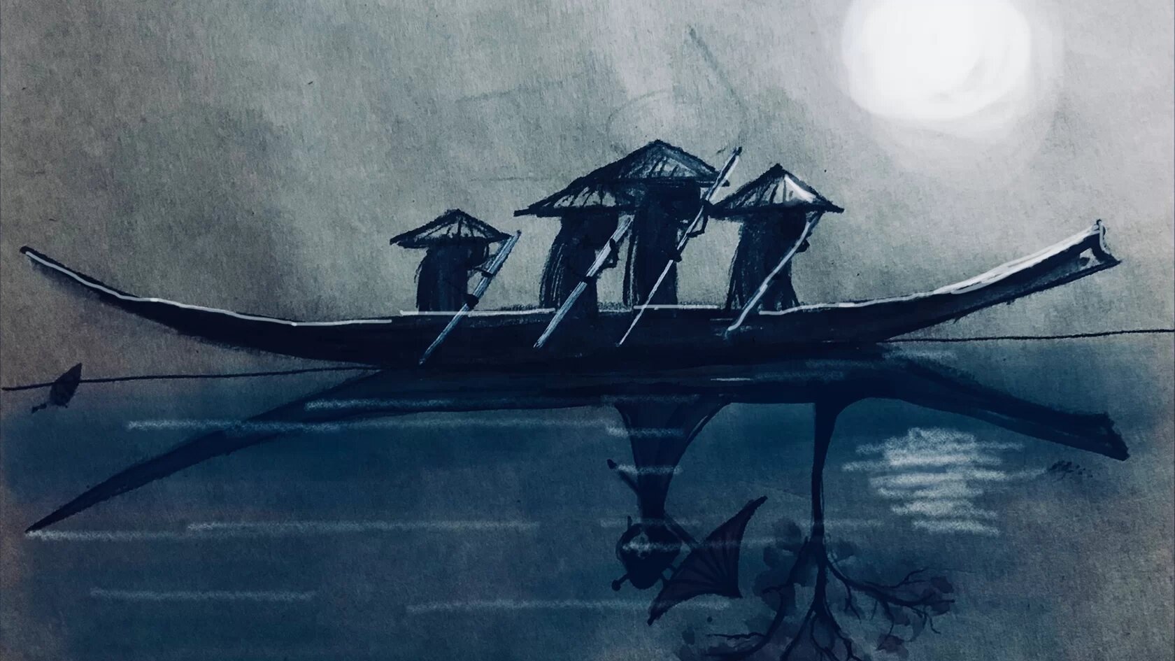 Джу и лунный Дракон