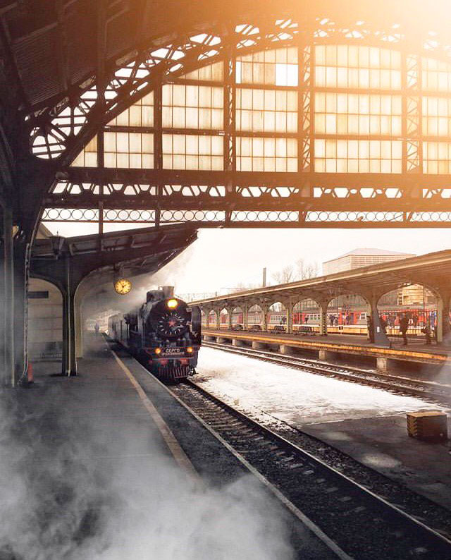 Экскурсия на Витебский вокзал с подъемом на чердак и часовую башню