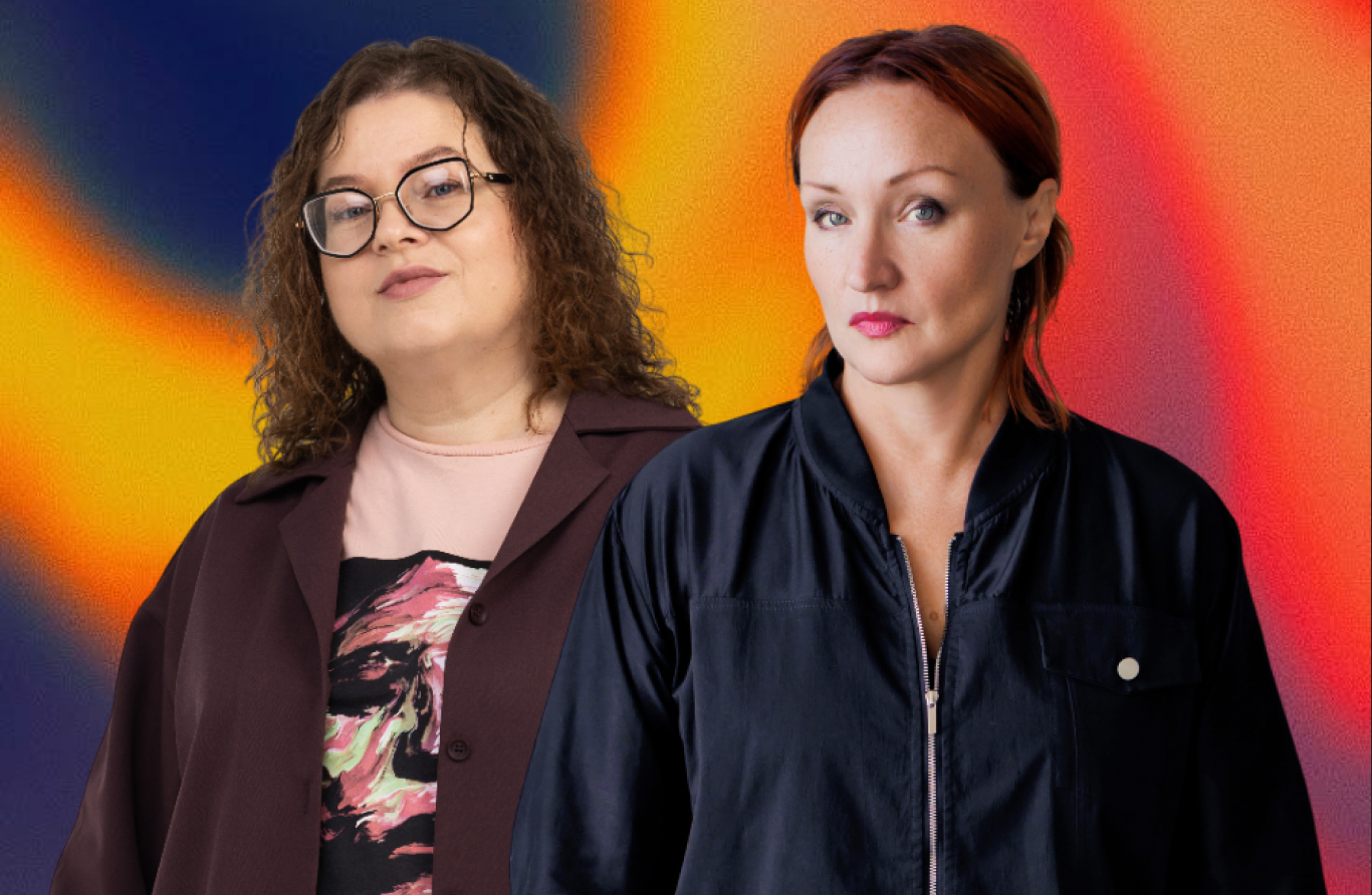 Елена Новикова и Ольга Егорчева