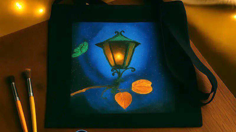 Мастер-класс по росписи шопера!