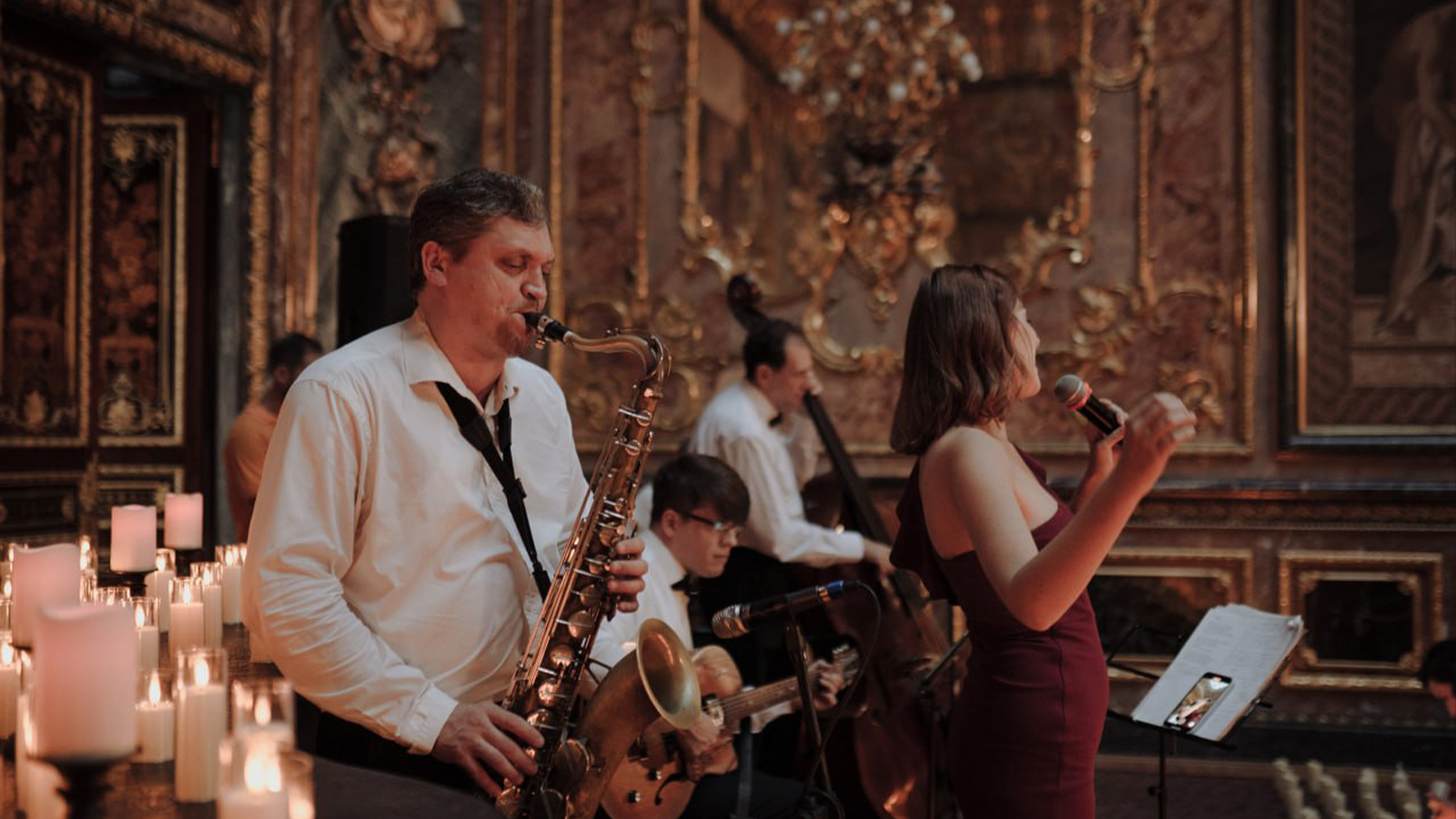 Магия свечей. Night in Paris. Шедевры французского шансона