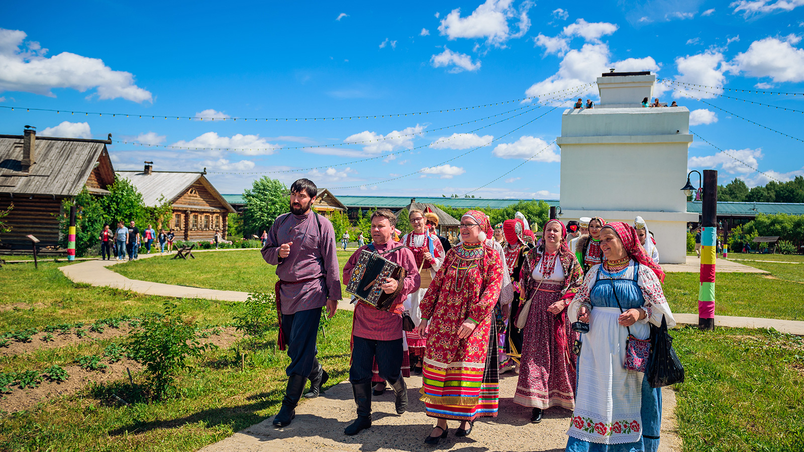 Посещение парка