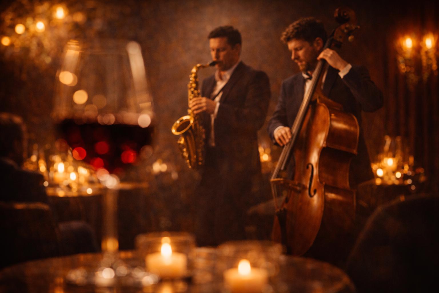 Джаз и вино. Дегустация и джаз