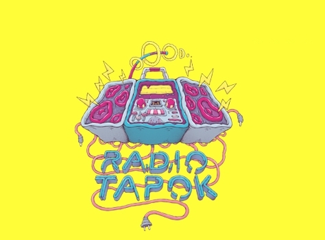 Radio tapok the kids aren t. Радио тапок эмблема. Радио тапок обои. Радио тапок плакат.